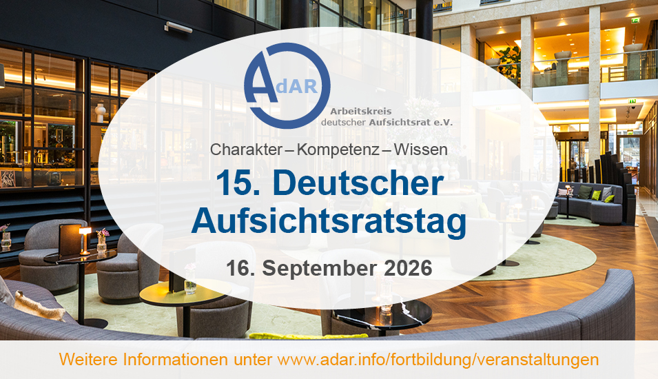 15. Deutscher Aufsichtsratstag