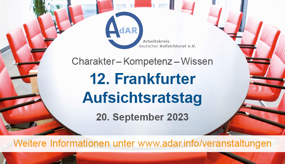 12. Frankfurter Aufsichtsratstag